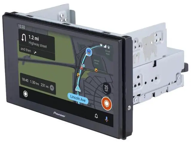 Alt view image 5 of 5 - Pioneer DMH-C5500NEX 8" Multimedia Receiver w/ NB-BC011 Front/Rear View Camera