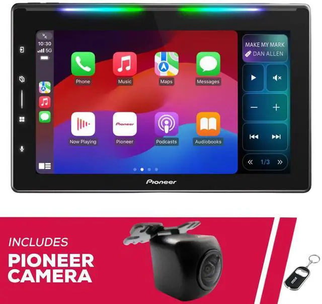 Main image of Pioneer DMH-WT6000NEX 10.1" Multimedia Receiver & NB-BC011 Front/Rear Camera