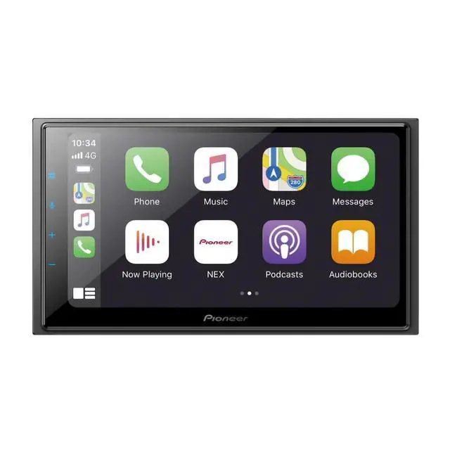Alt view image 3 of 5 - Pioneer DMH-W4660NEX 6.8" Multimedia Receiver w/ NB-BC011 Front/Rear View Camera