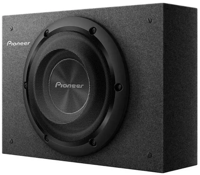 Alt view image 6 of 9 - pioneer 8" shalow 700w slim box and woof