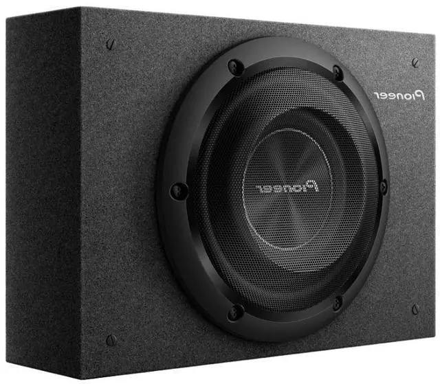Alt view image 7 of 9 - pioneer 8" shalow 700w slim box and woof