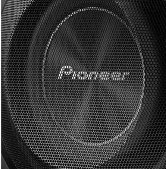 Alt view image 9 of 9 - pioneer 8" shalow 700w slim box and woof