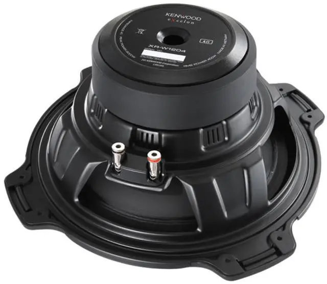 Alt view image 4 of 5 - Kenwood Excelon XR-W1204 12" Oversized 400 Watts RMS 4-ohms Component Subwoofer