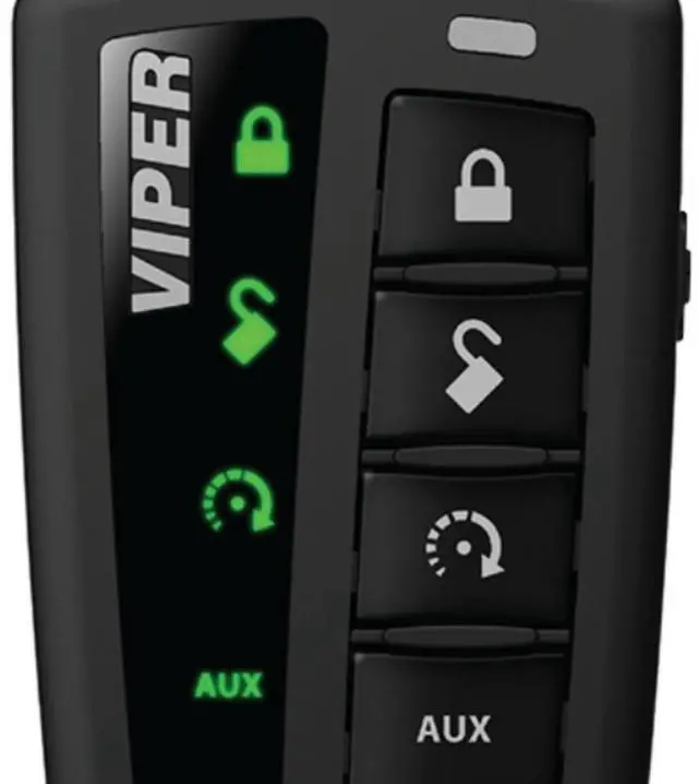Alt view image 2 of 4 - Viper 7858V LED 2-Way 5-Button Remote Control/ Transmitter with 5280 ft Range