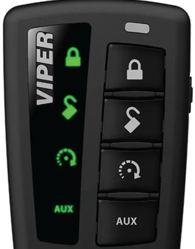 Alt view image 4 of 4 - Viper 7858V LED 2-Way 5-Button Remote Control/ Transmitter with 5280 ft Range