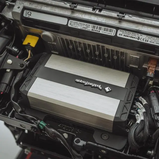 Alt view image 5 of 5 - Rockford Fosgate HD24-STG2 Stage-2 Audio Kit for 2024+ Harley-Davidson