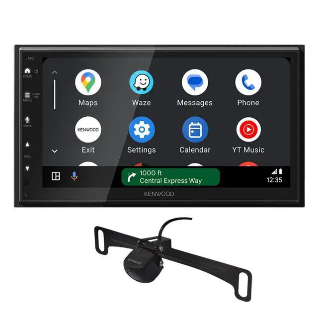 Alt view image 2 of 5 - Kenwood DMX5710S 6.8" Multimedia Receiver w/ CMOS-230LP1 Universal Backup Camera