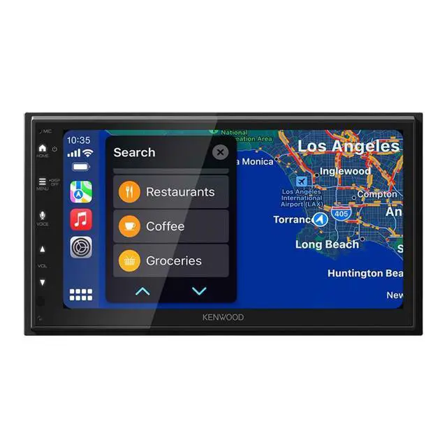 Alt view image 4 of 5 - Kenwood DMX5710S 6.8" Multimedia Receiver w/ CMOS-230LP1 Universal Backup Camera