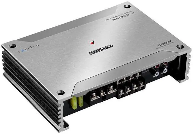 Main image of Kenwood eXcelon KMR-XM500 Receiver w/ 2-Pack XM65BL Speakers & XM302-4 Amplifier