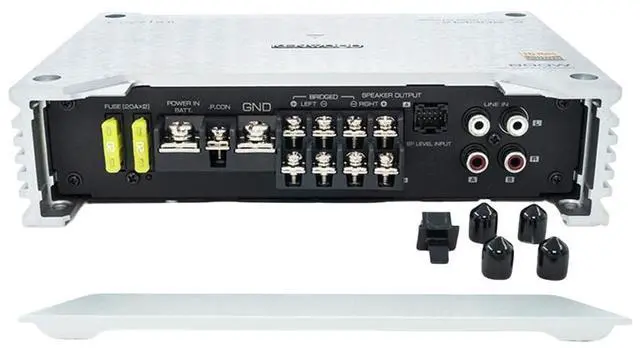 Main image of Kenwood eXcelon KMR-XM500 Receiver w/ 2-Pack 2-Way Coaxial Speakers & Amplifier
