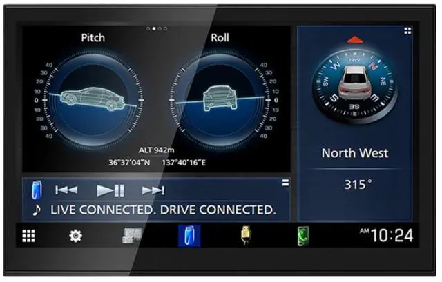 Main image of Refurbished Kenwood DAX800XR 8" Multimedia Receiver w/ Android Auto & Bluetooth