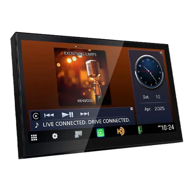 Alt view image 3 of 5 - Refurbished Kenwood DAX800XR 8" Multimedia Receiver w/ Android Auto & Bluetooth