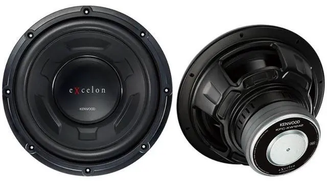 Main image of Kenwood eXcelon KFC-XW1242 12" 4 Car Subwoofer w/ 1800W Peak Power & 350W RMS