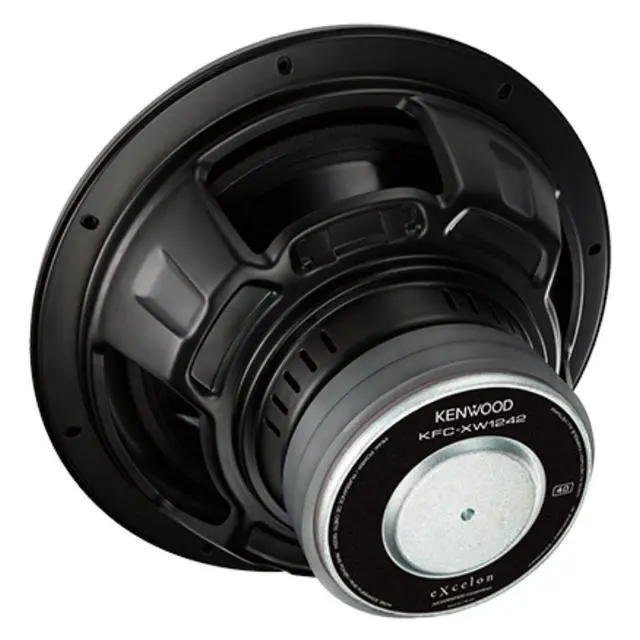 Alt view image 3 of 3 - Kenwood eXcelon KFC-XW1242 12" 4 Car Subwoofer w/ 1800W Peak Power & 350W RMS