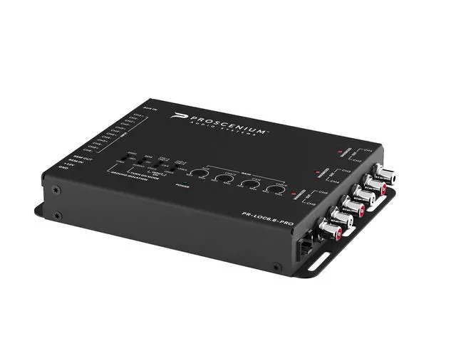 Alt view image 2 of 5 - Proscenium PR-LOC6.6-PRO 6-Channel Line Output Converter with Summing Processor and 40V Input