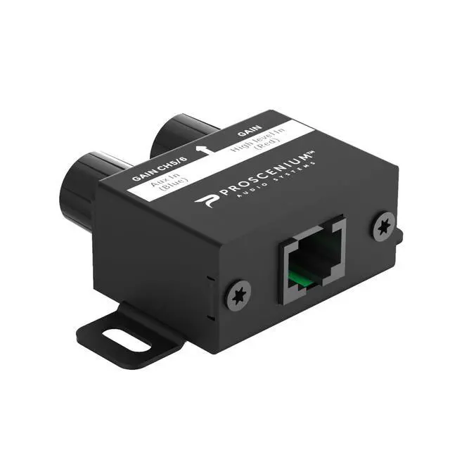 Alt view image 5 of 5 - Proscenium PR-LOC6.6-PRO 6-Channel Line Output Converter with Summing Processor and 40V Input
