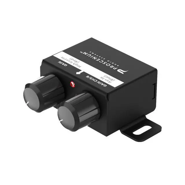 Alt view image 4 of 5 - Proscenium PR-LOC6.6-PRO 6-Channel Line Output Converter with Summing Processor and 40V Input