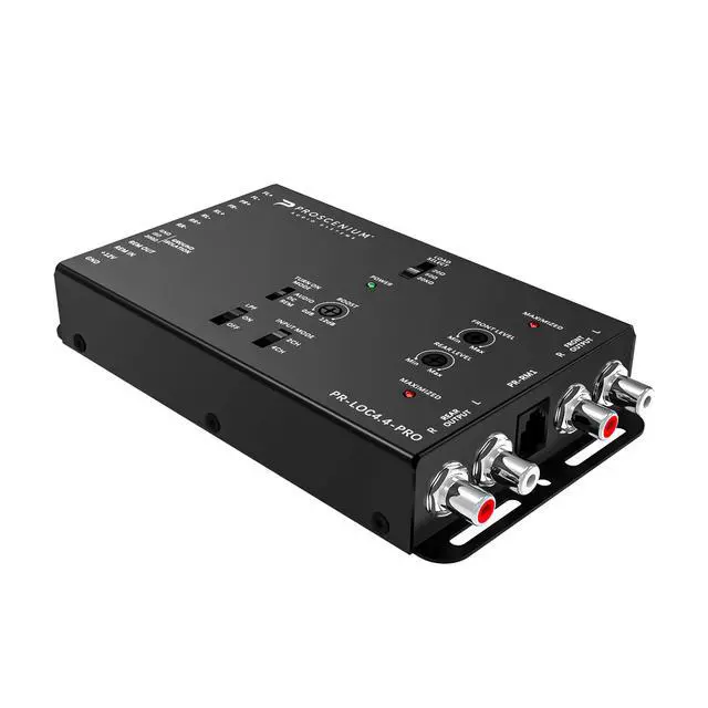 Alt view image 2 of 5 - Proscenium PR-LOC4.4-PRO 4-Channel Active Line Output Converter with Bass Boost and 40V Input
