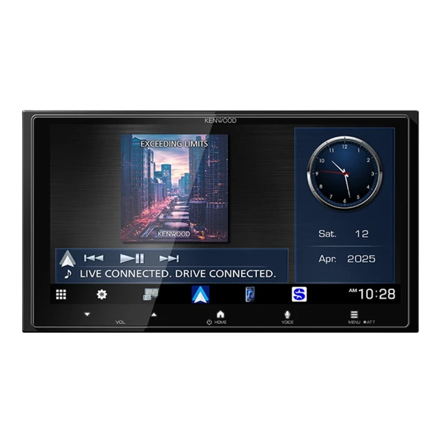 Alt view image 3 of 5 - RFRB Kenwood DMX8710S 6.92" 2-DIN Multimedia Receiver w/ CarPlay & Android Auto