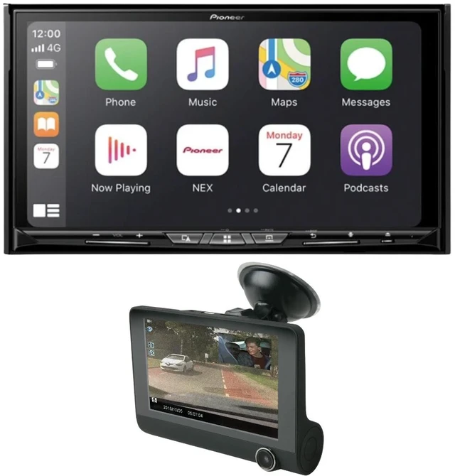 Main image of Pioneer AVIC-W8600NEX 7" navigation Car Receiver + FREE Scosche Dual Front/Rear HD Dash Cam Bundle