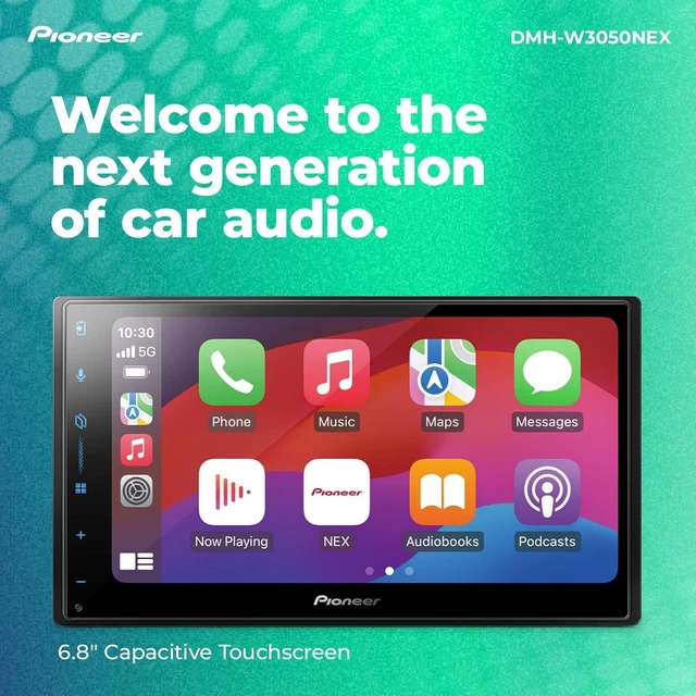 Alt view image 3 of 5 - Pioneer DMH-W3050NEX 6.8" wireless CarPlay/Android Auto Car Receiver + FREE Scosche Dual Front/Rear HD Dash Cam Bundle