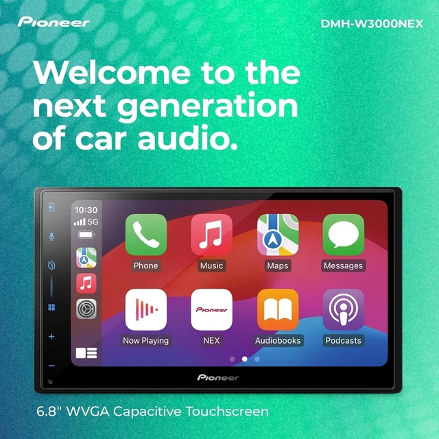 Alt view image 3 of 5 - Pioneer DMH-W3000NEX 6.8" wireless CarPlay/Android Auto Car Receiver + FREE Scosche Dual Front/Rear HD Dash Cam Bundle