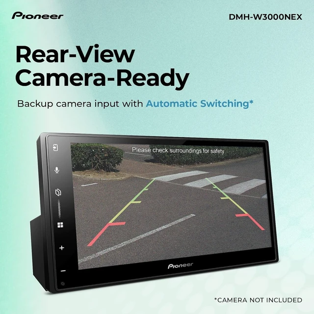 Alt view image 5 of 5 - Pioneer DMH-W3000NEX 6.8" wireless CarPlay/Android Auto Car Receiver + FREE Scosche Dual Front/Rear HD Dash Cam Bundle