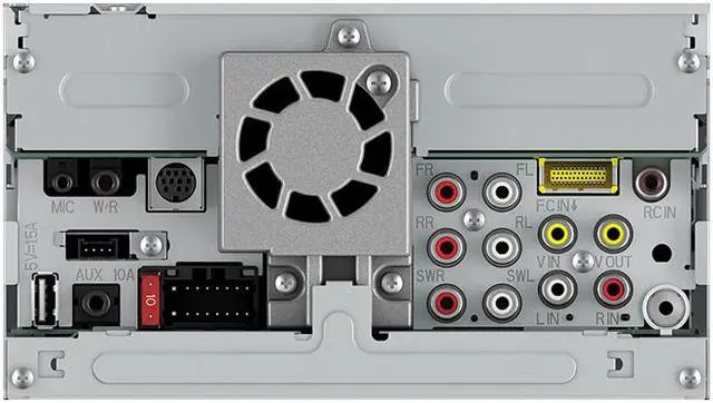Alt view image 3 of 14 - Pioneer AVH-600EX Multimedia DVD Receiver with 7" WVGA Display, Built-in Bluetooth, SiriusXM-Ready and AppRadio Mode