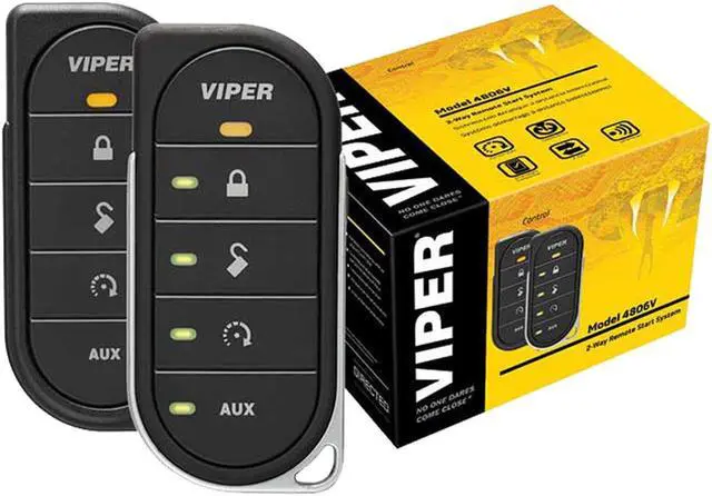 Alt view image 6 of 6 - Viper 4806V 2-Way LED Remote Start System