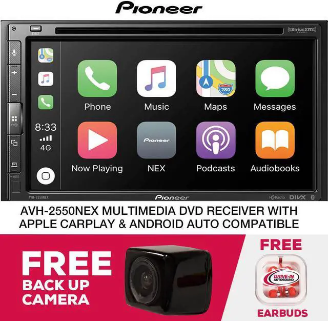 Main image of Kenwood CMOS-230LP Rear View Backup Camera with License Plate Mounting Kit