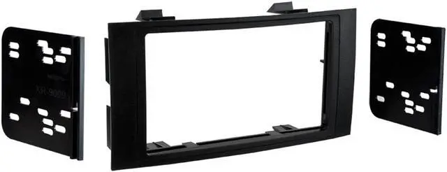 Alt view image 6 of 8 - Metra 95-9009 Double DIN Installation Kit for 2004-up VW Touareg Vehicles