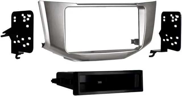 Alt view image 8 of 10 - Metra 99-8159S Single/Double DIN Install Dash Kit for 2004-09 Lexus RX - Silver