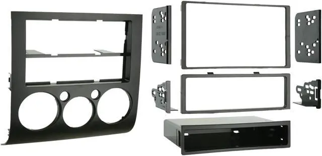 Alt view image 6 of 10 - METRA 99-7012 SINGLE / DOUBLE DIN INSTALLATION KIT FOR 2004-UP MITSUBISHI GALANT