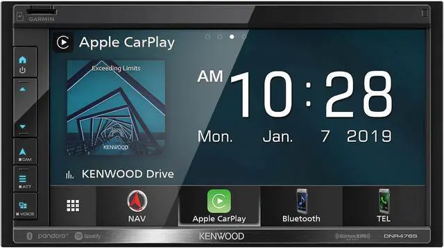 Alt view image 2 of 10 - Kenwood DNR476 Navigation Digital Multimedia Receiver with Bluetooth