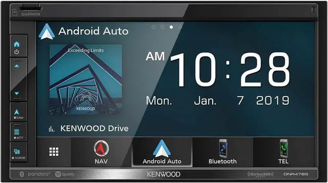Alt view image 3 of 10 - Kenwood DNR476 Navigation Digital Multimedia Receiver with Bluetooth
