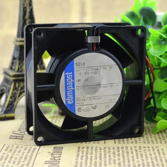 Alt view image 3 of 4 - For Germany ebmpapst 24V 92MA 2.2W fan
