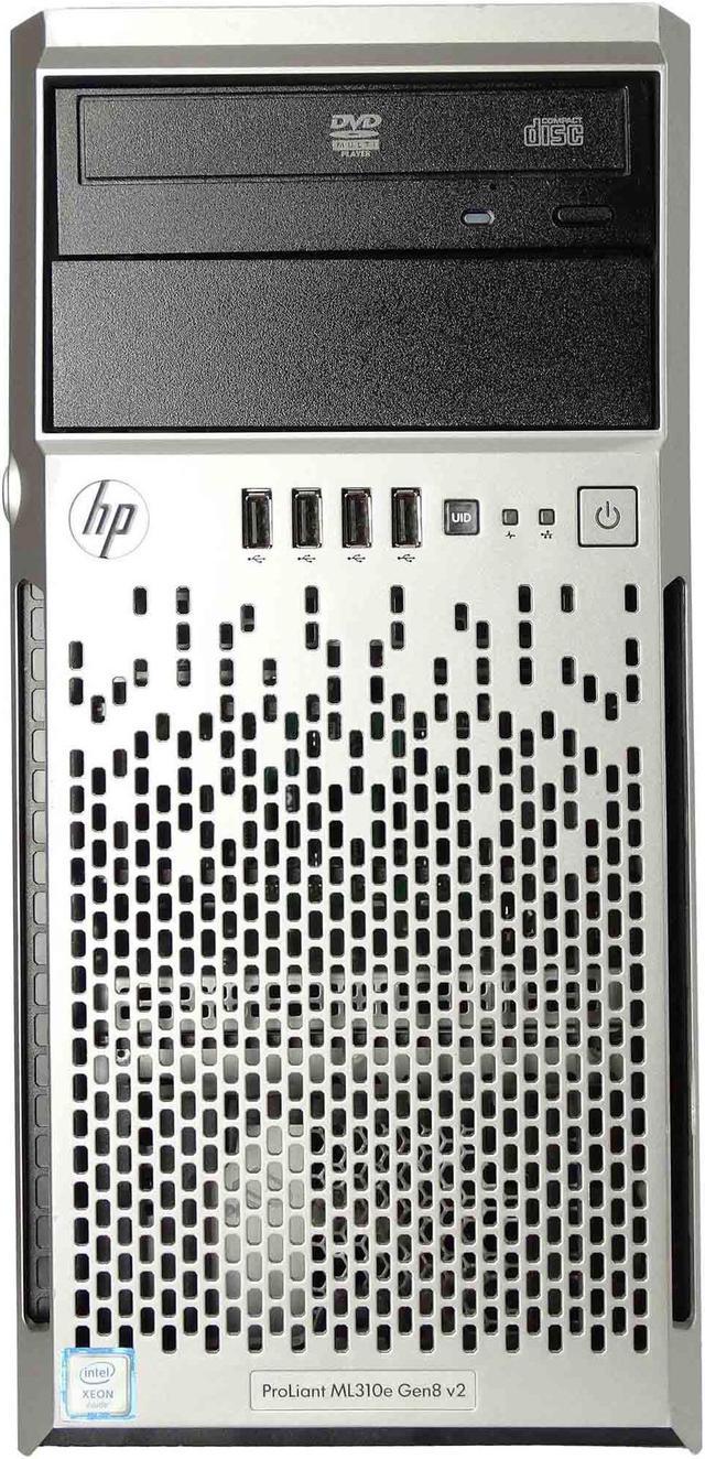 Refurbished: HP ProLiant ML310e Gen 8 V2 Tower Server E3-1230 V3 3.3GHz 4C B120i 3.5 Trays Radeon 6350 Server & Workstation Systems - Newegg.com