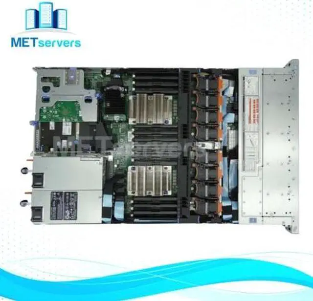 Alt view image 3 of 3 - Dell EMC PowerEdge R640 10 Bay with 8 NVMe SFF 1U Rackmount Server, 2x Platinum 8173M 2.0GHz 28C CPU, 256GB (4 x 64GB) DDR4 RDIMM 2933MHz, H740p, 8x 1.92TB NVMe SSD X520/i350 NDC 8x5xNBD 1YR Warranty