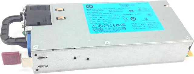 Alt view image 3 of 12 - HP 660184-001 Common Slot 460W Platinum Power Supply for most G6, G7 and Gen8 servers