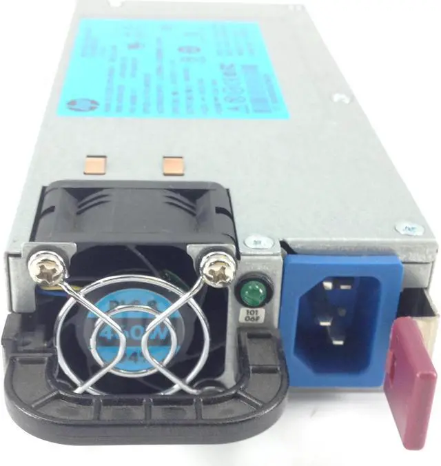 Alt view image 4 of 12 - HP 660184-001 Common Slot 460W Platinum Power Supply for most G6, G7 and Gen8 servers