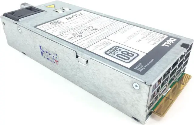 Alt view image 3 of 13 - DELL D750E-S1  750 Watt Redundant Power Supply For Poweredge R820 R720 R720 Xd