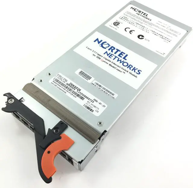 Main image of IBM 26K6526 Nortel 6 Port Layer 23 Copper Eopt Gbe Switch Module For Bladecenter