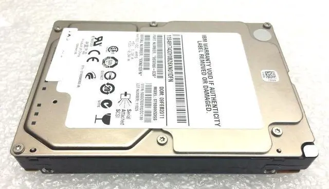 Alt view image 3 of 7 - IBM 49Y7433  300Gb 15000Rpm Sas 6Gbits 2.5Inch Sff Hot Swap Hard Disk Drive With Tray