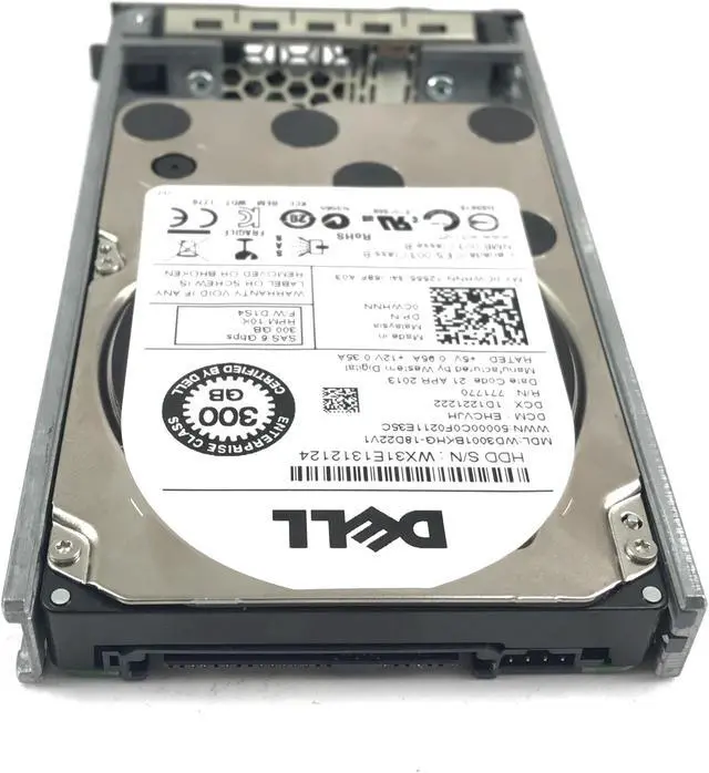 Alt view image 2 of 17 - DELL Cwhnn 300Gb 10000Rpm 32Mb Buffer Sas6Gbits 2.5Inch Hard Disk Drive With Tray For Poweredge And Amp Powervault Server