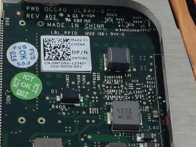Alt view image 2 of 10 - DELL Mt09V Broadcom 57800S Quadport Sfp+ Rack Converged Network Daughter Card