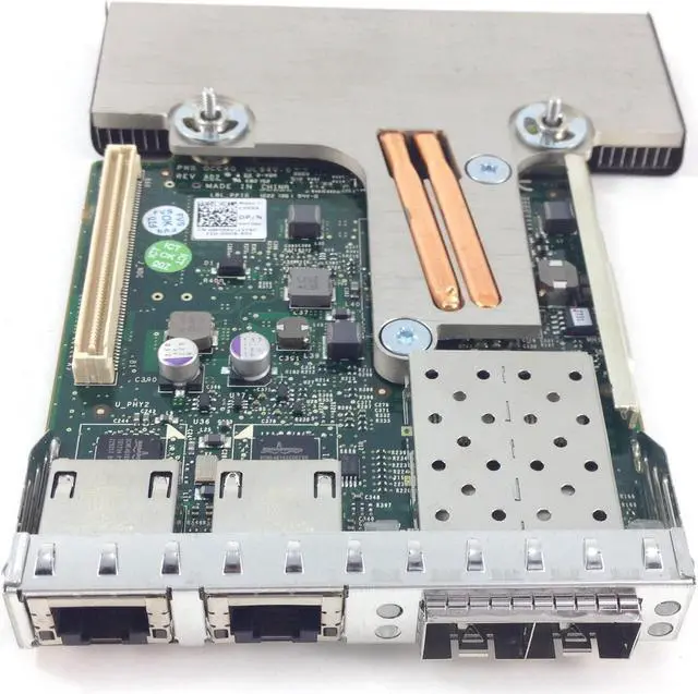 Main image of DELL Mt09V Broadcom 57800S Quadport Sfp+ Rack Converged Network Daughter Card