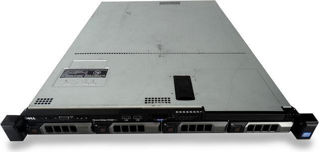 Main image of Dell PowerEdge R420 4-Bay LFF 1U Server, 2x E5-2407 2.2GHz 4C, 8GB DDR3, 4x Trays Included, PERC H310, iDRAC 7 Express, 2x 550W PSUs, no Rails