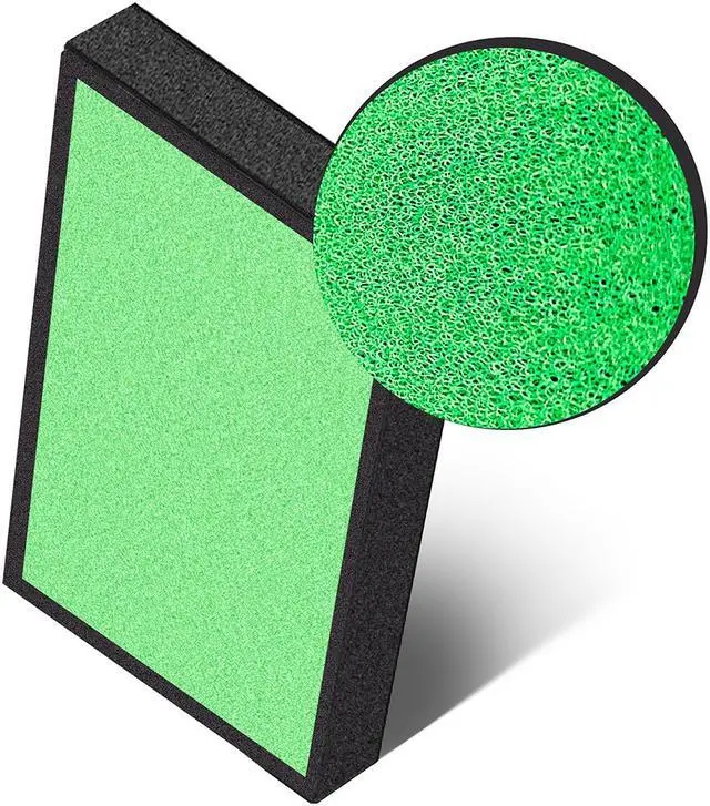 Alt view image 2 of 3 - TREBLAB P500_F - 4-in-1 Replacement Filter for P500 Air Purifier, True HEPA & Activated Carbon, Removes Mold, Dust, Pet Dander, Smoke, Allergens for Home/Office