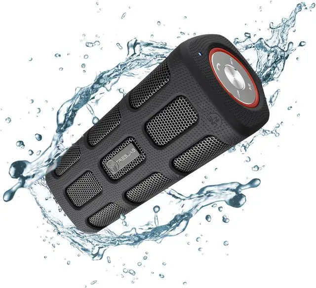 Main image of TREBLAB FX100 Waterproof Rugged Portable Bluetooth Speaker - Shockproof, for Outdoors in All Weather, Loud, FM Mode, Portable Wireless Speaker for Travel, Golf Cart, Bike (Renewed)