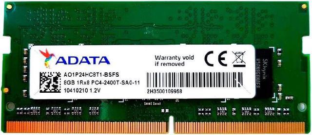 Used - Like New: AO1P24HC8T1-BSFS_UA A-DATA 8GB SO-DIMM 1RX8 PC4